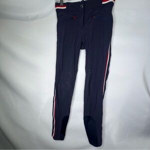 Piper By Smartpak Women's Pants Size 24R Blue Breeches Equestrian Horse Riding
